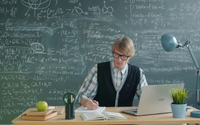 Student preparing at a study desk for CBSE Class 10 two board exams 2027